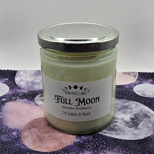 Moon Phase Candle - Full Moon