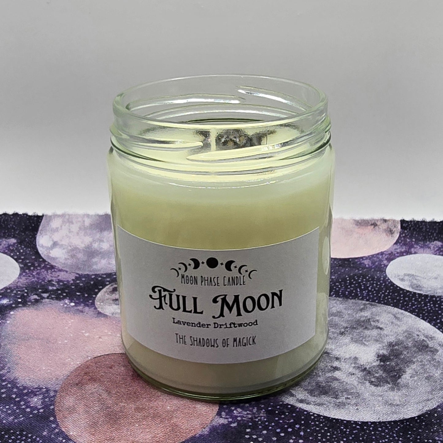 Moon Phase Candle - Full Moon