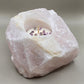 Rough Stone Tealight Candle Holder