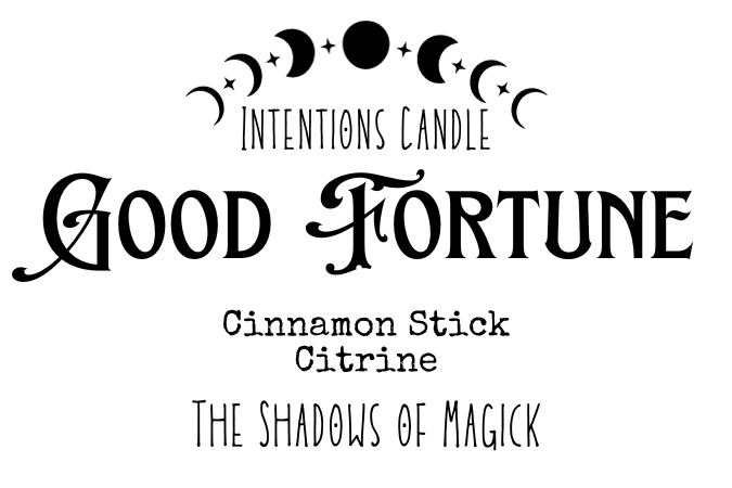 Intention Candle - Good Fortune